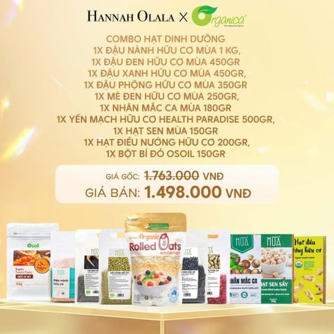  C229_DEAL 21: COMBO ĐẬU HẠT DINH DƯỠNG 