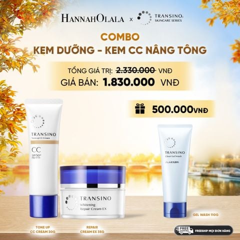  COMBO KEM DƯỠNG - KEM CC NÂNG TÔNG - E1780 