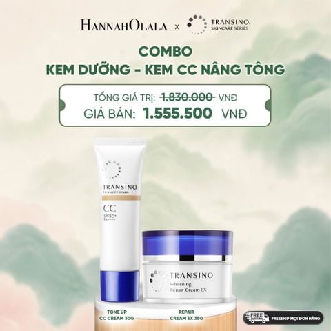  COMBO KEM DƯỠNG - KEM CC NÂNG TÔNG - A1892 