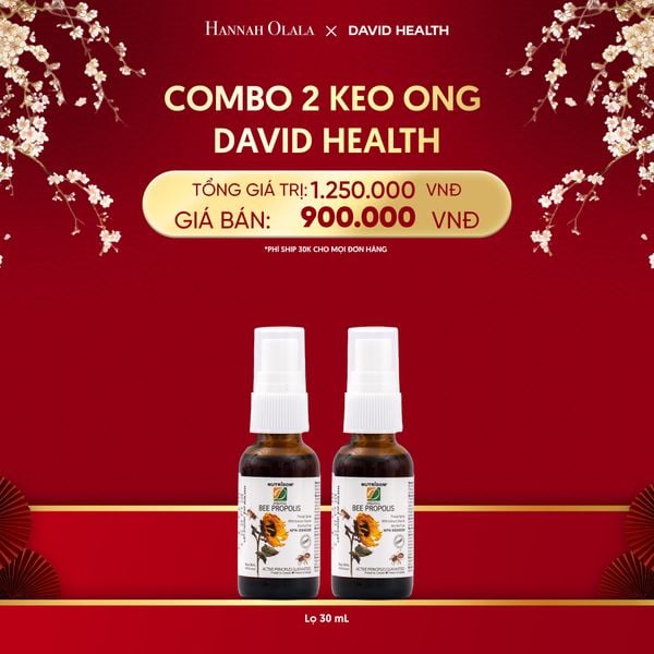  DEAL 9: COMBO 2 KEO ONG BEE PROPOLIS 30ML 