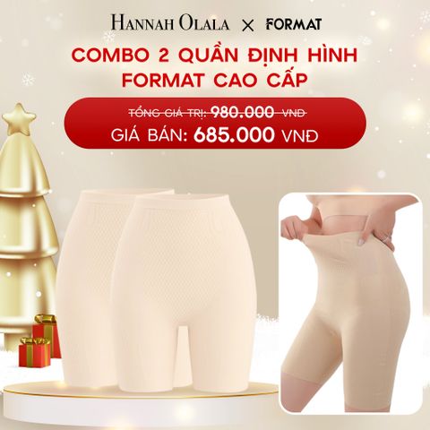  DEAL 5: COMBO 2 QUẦN ĐỊNH HÌNH FORMAT CAO CẤP 