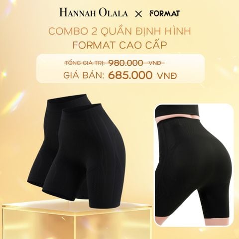  C314_DEAL 5: COMBO 2 QUẦN ĐỊNH HÌNH FORMAT CAO CẤP 