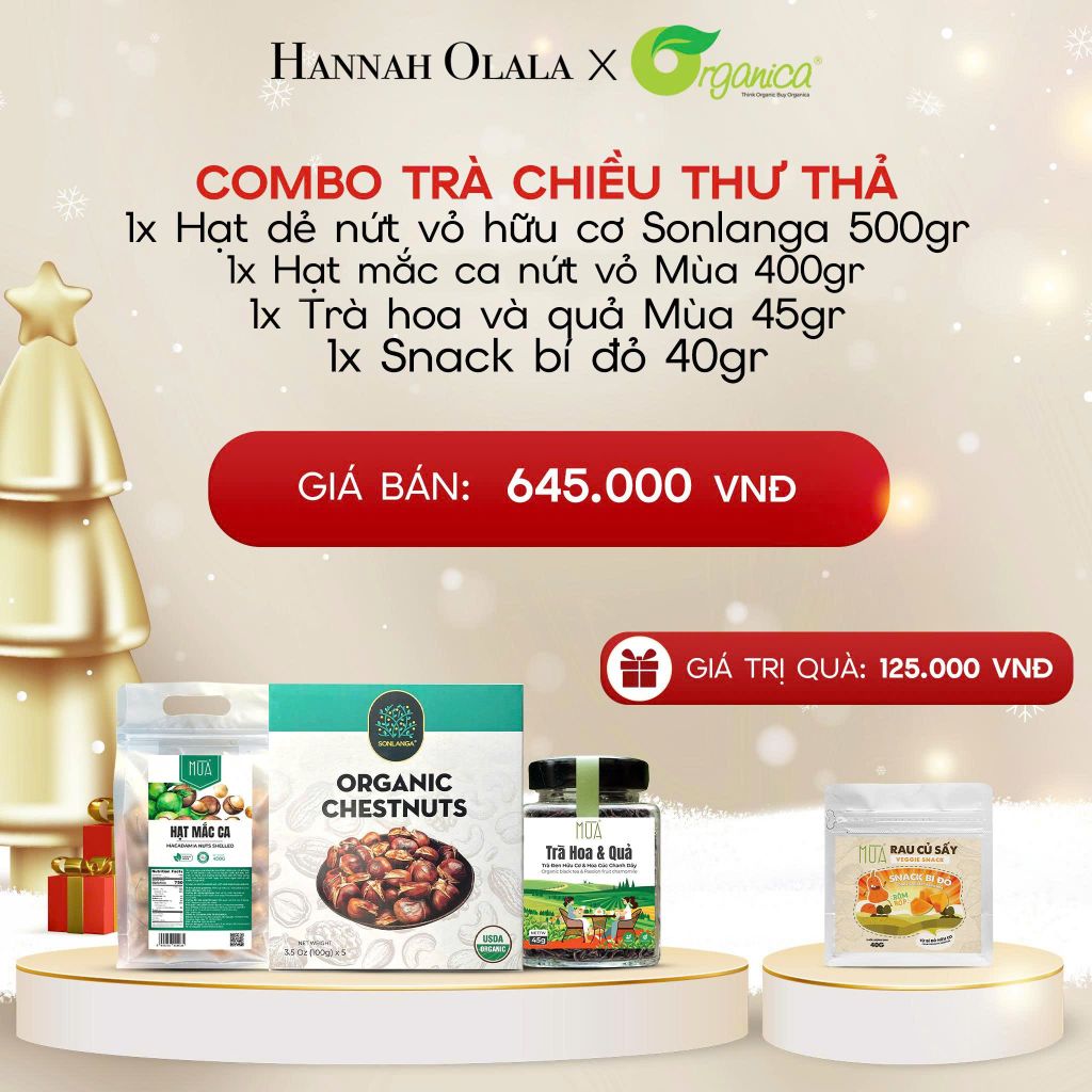 A993_DEAL 27: COMBO TRÀ CHIỀU THƯ THẢ 