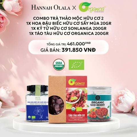  E164: DEAL 21: COMBO TRÀ THẢO MỘC HỮU CƠ 2 