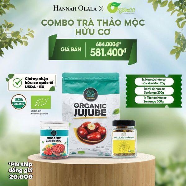  T53_DEAL 12: COMBO TRÀ THẢO MỘC HỮU CƠ 