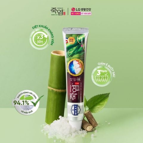  COMBO 04 KEM ĐÁNH RĂNG BAMBOO SALT MUỐI TRE CHĂM SÓC RĂNG Ê BUỐT 140G/TUÝP 
