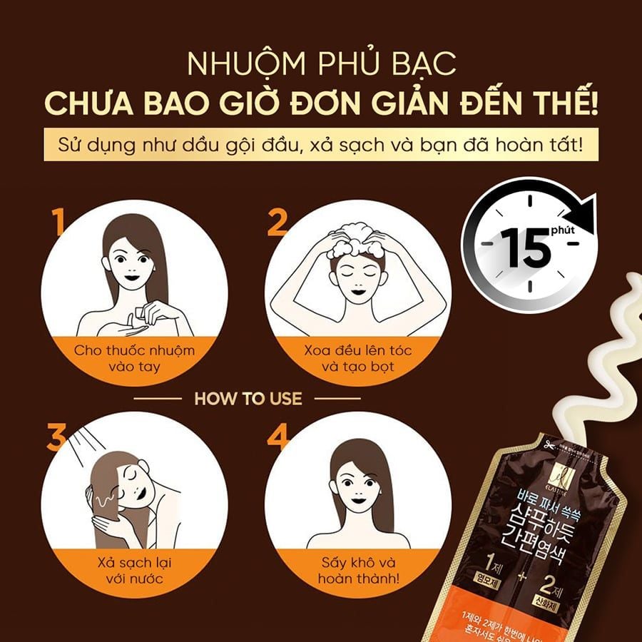  COBMO 02 KEM NHUỘM PHỦ BẠC ELASTINE EASY & PERFECT 60G 