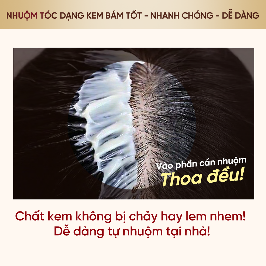  KEM NHUỘM TÓC PHỦ BẠC CAO CẤP REEN HEUKMOBICHEAK ORIENTAL 90GR 