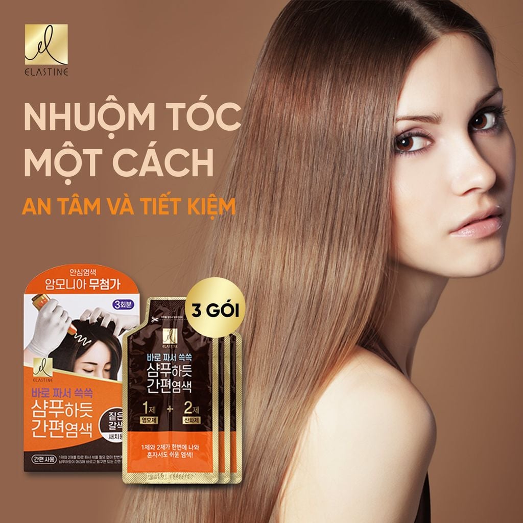  COBMO 02 KEM NHUỘM PHỦ BẠC ELASTINE EASY & PERFECT 60G 
