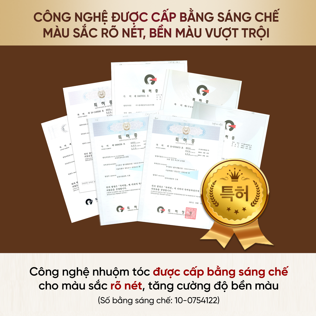  KEM NHUỘM TÓC PHỦ BẠC CAO CẤP REEN HEUKMOBICHEAK ORIENTAL 90GR 