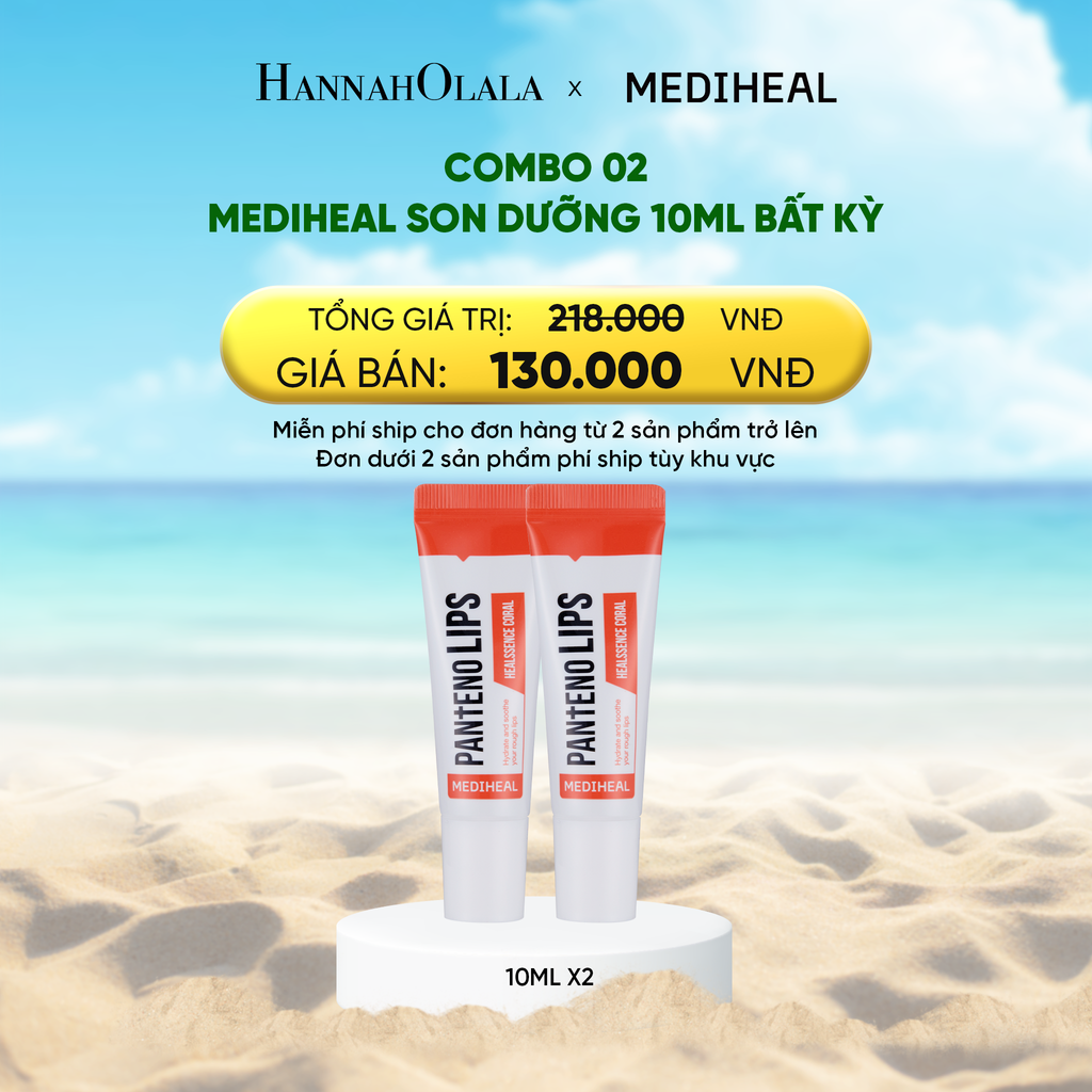 DEAL 10: COMBO 2 MEDIHEAL SON DƯỠNG 10ML BẤT KỲ 