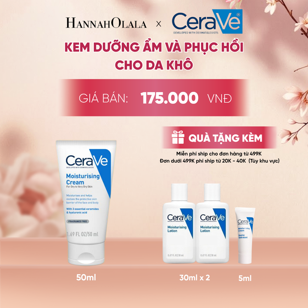  KEM DƯỠNG ẨM DÀNH CHO DA KHÔ MOISTURIZING CREAM 50G - A676 