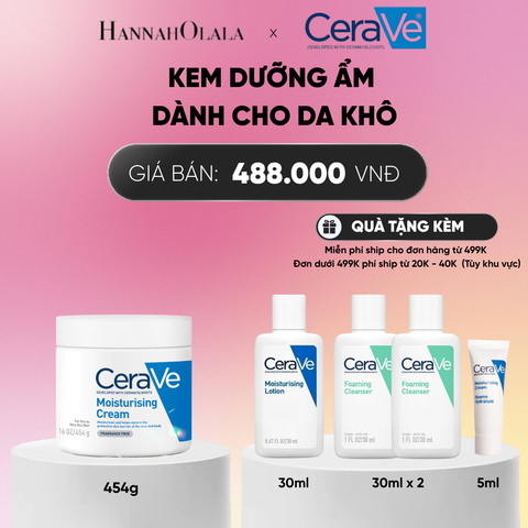  KEM DƯỠNG ẨM DÀNH CHO DA KHÔ MOISTURIZING CREAM 454G DEAL 3_ A1953 