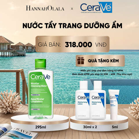  DEAL 6 NƯỚC TẨY TRANG DƯỠNG ẨM MICELLAR WATER 295ML_ D606 