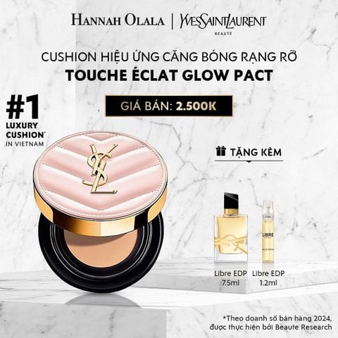  A991_DEAL 2: CUSHION HIỆU ỨNG CĂNG BÓNG YSL TOUCHE ÉCLAT GLOW PACT 
