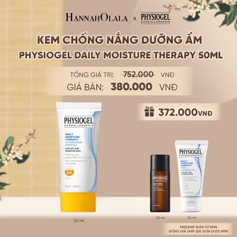  KEM CHỐNG NẮNG DƯỠNG ẨM PHYSIOGEL DAILY MOISTURE THERAPY 50ML - A2230 