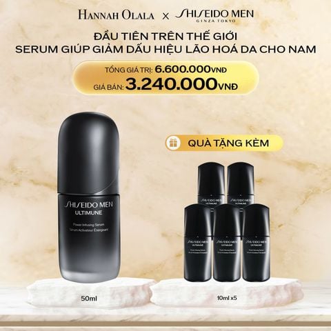  DEAL 14: TINH CHẤT DƯỠNG DA SHISEIDO MEN ULTIMUNE POWER INFUSING CONCENTRATE 50ML 