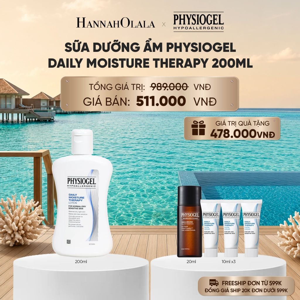  SỮA DƯỠNG ẨM PHYSIOGEL DAILY MOISTURE THERAPY 200ML_ D1420 