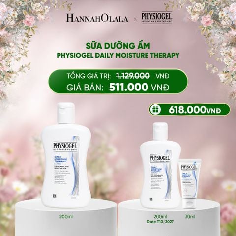  DEAL 1: SỮA DƯỠNG ẨM PHYSIOGEL DAILY MOISTURE THERAPY 200ML 