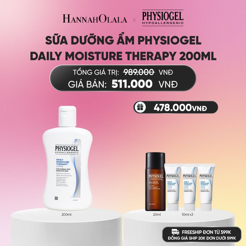  SỮA DƯỠNG ẨM PHYSIOGEL DAILY MOISTURE THERAPY 200ML_A713 