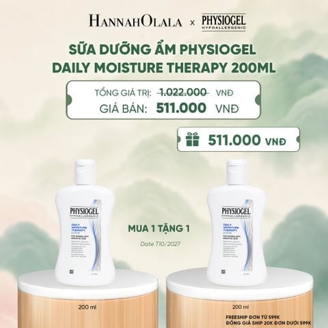  SỮA DƯỠNG ẨM PHYSIOGEL DAILY MOISTURE THERAPY 200ML 