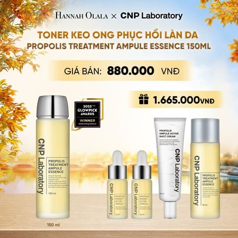  TONER KEO ONG PHỤC HỒI LÀN DA PROPOLIS TREATMENT AMPULE ESSENCE 150ML - E2149 