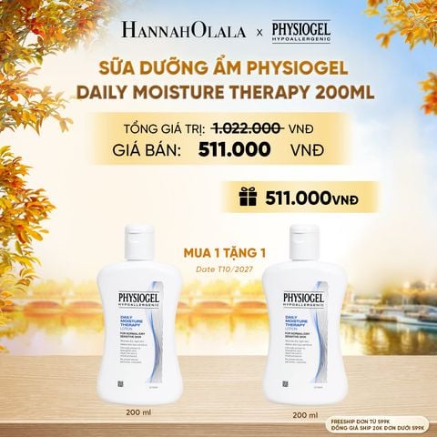  SỮA DƯỠNG ẨM PHYSIOGEL DAILY MOISTURE THERAPY 200ML - E465 