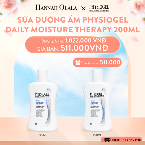  A660_DEAL 1: MUA 1 TẶNG 1 SỮA DƯỠNG ẨM PHYSIOGEL DAILY MOISTURE THERAPY 200ML 