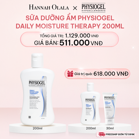  E1054_DEAL 1: SỮA DƯỠNG ẨM PHYSIOGEL DAILY MOISTURE THERAPY 200ml 