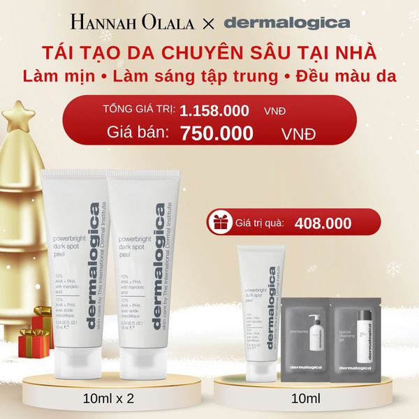  A887_DEAL 1: MUA 2 TẶNG 1 PEEL CẢI THIỆN BỀ MẶT DA LÀM SÁNG RÕ RỆT CÁC ĐỐM NÂU POWERBRIGHT DARK SPOT PEEL 10ML 