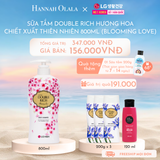  C615_DEAL 02: SỮA TẮM DOUBLE RICH HƯƠNG HOA CHIẾT XUẤT TỪ THIÊN NHIÊN 800ML - Iris 