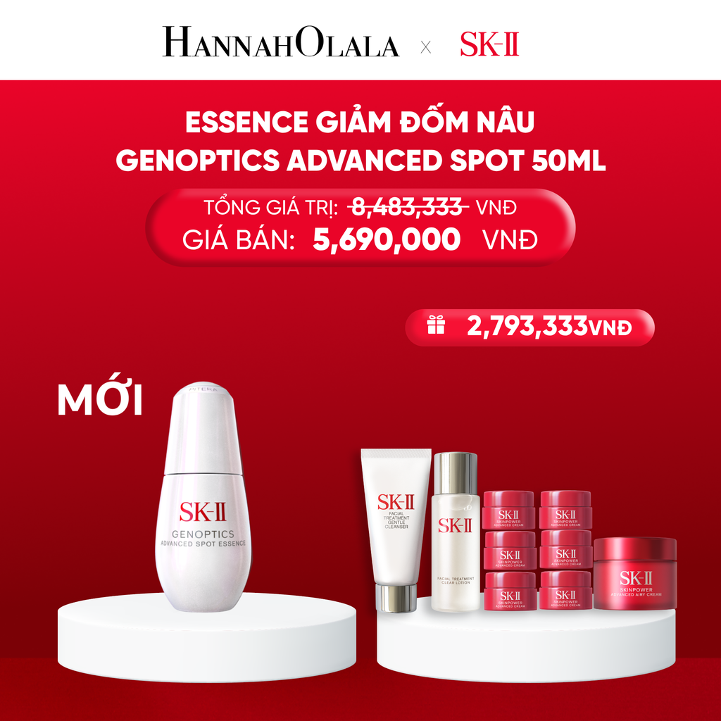  E23_DEAL 23: MỚI - ESSENCE GIẢM ĐỐM NÂU SK-II ADVANCED SPOT 50ML 