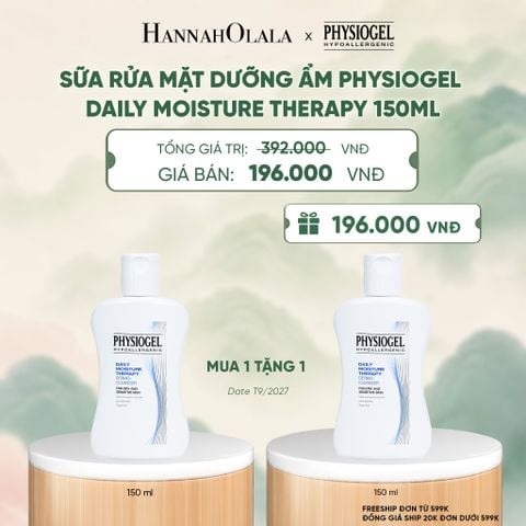  SỮA RỬA MẶT DƯỠNG ẨM PHYSIOGEL DAILY MOISTURE THERAPY 150ML 