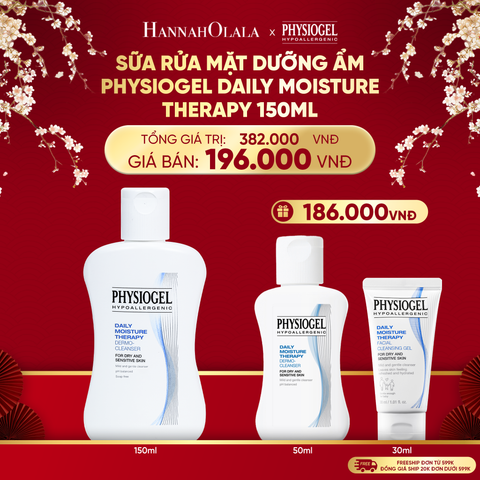  A1701_DEAL 2: SỮA RỬA MẶT DƯỠNG ẨM PHYSIOGEL DAILY MOISTURE THERAPY 150ML 