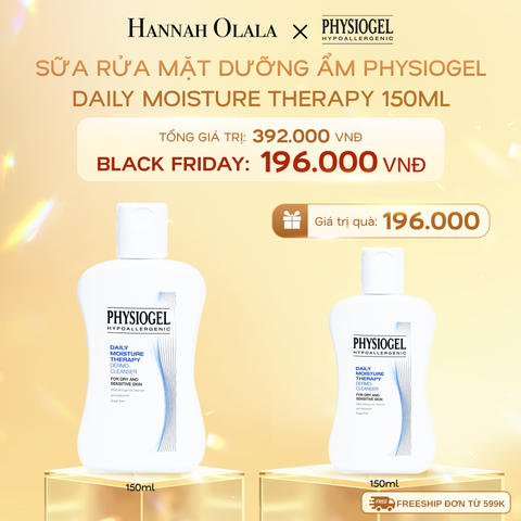  DEAL 2: SỮA RỬA MẶT DƯỠNG ẨM PHYSIOGEL DAILY MOISTURE THERAPY 150ml 