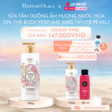  C619_DEAL 03: SỮA TẮM DƯỠNG ẨM HƯƠNG NƯỚC HOA ON: THE BODY PERFUME 500G - Classic Pink 
