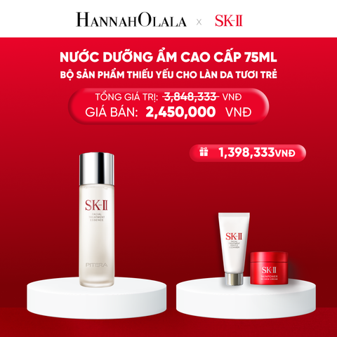  DEAL 33: BỘ SẢN PHẨM THIẾU YẾU CHO LÀN DA TƯƠI TRẺ SK-II 