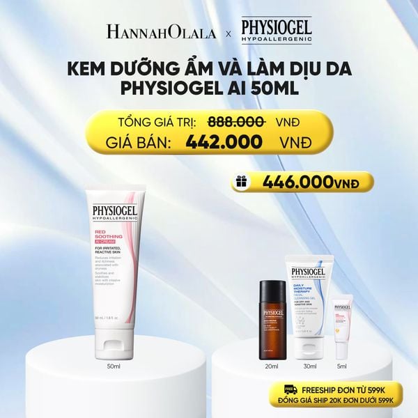  KEM DƯỠNG ẨM VÀ LÀM DỊU DA PHYSIOGEL AI 50ML - E196 