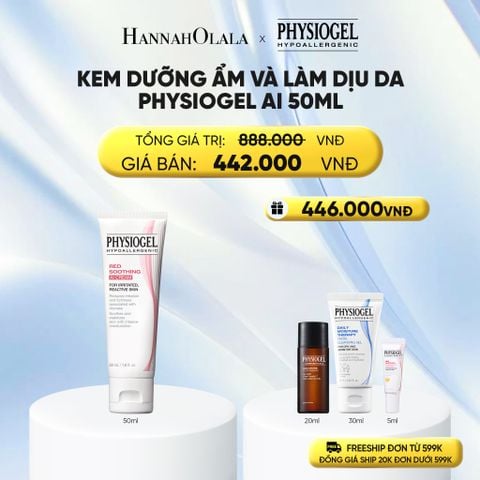  KEM DƯỠNG ẨM VÀ LÀM DỊU DA PHYSIOGEL AI 50ML - E196 
