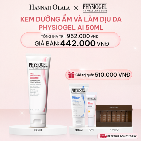  E1059_DEAL 3: KEM DƯỠNG ẨM VÀ LÀM DỊU DA PHYSIOGEL AI 50ml 