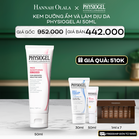  A77_DEAL 3: KEM DƯỠNG ẨM VÀ LÀM DỊU DA PHYSIOGEL AI 50ml 