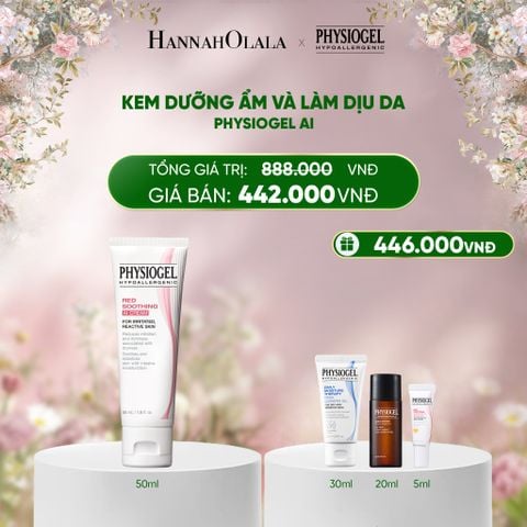  DEAL 3: KEM DƯỠNG ẨM VÀ LÀM DỊU DA PHYSIOGEL AI 50ML 