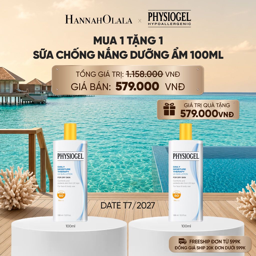  SỮA CHỐNG NẮNG DƯỠNG ẨM PHYSIOGEL DAILY MOISTURE THERAPY 100ML_ D855 