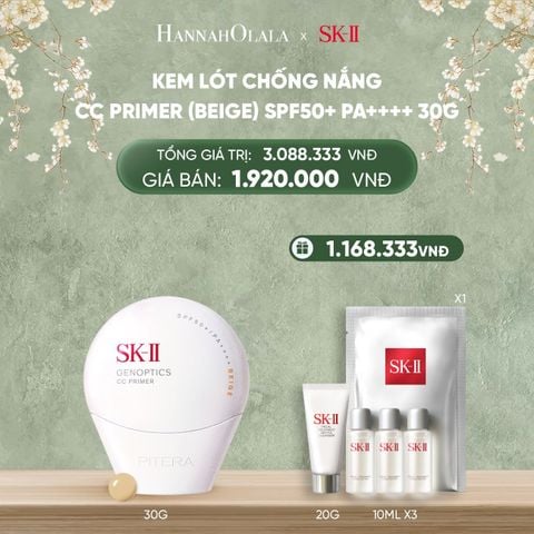  DEAL 9: [PRE-ORDER] KEM LÓT CHỐNG NẮNG CC PRIMER MÀU BEIGE 30G (GIAO HÀNG TỪ NGÀY 07/02) 