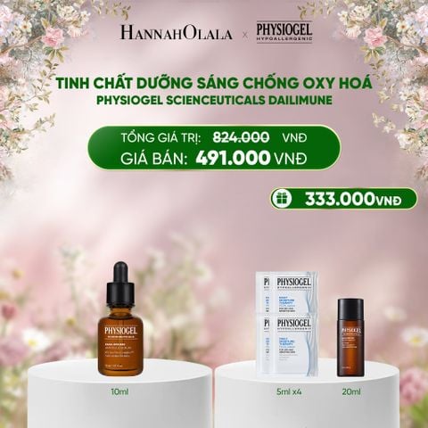  DEAL 7: TINH CHẤT DƯỠNG SÁNG CHỐNG OXY HOÁ PHYSIOGEL SCIENCEUTICALS DAILIMUNE 10ML 