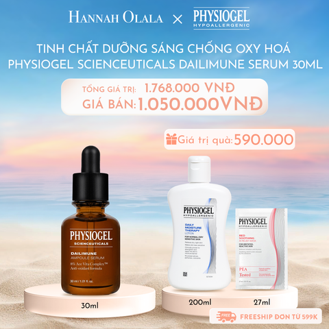  C836_DEAL 8: TINH CHẤT DƯỠNG SÁNG CHỐNG OXY HOÁ PHYSIOGEL SCIENCEUTICALS DAILIMUNE 30ml 