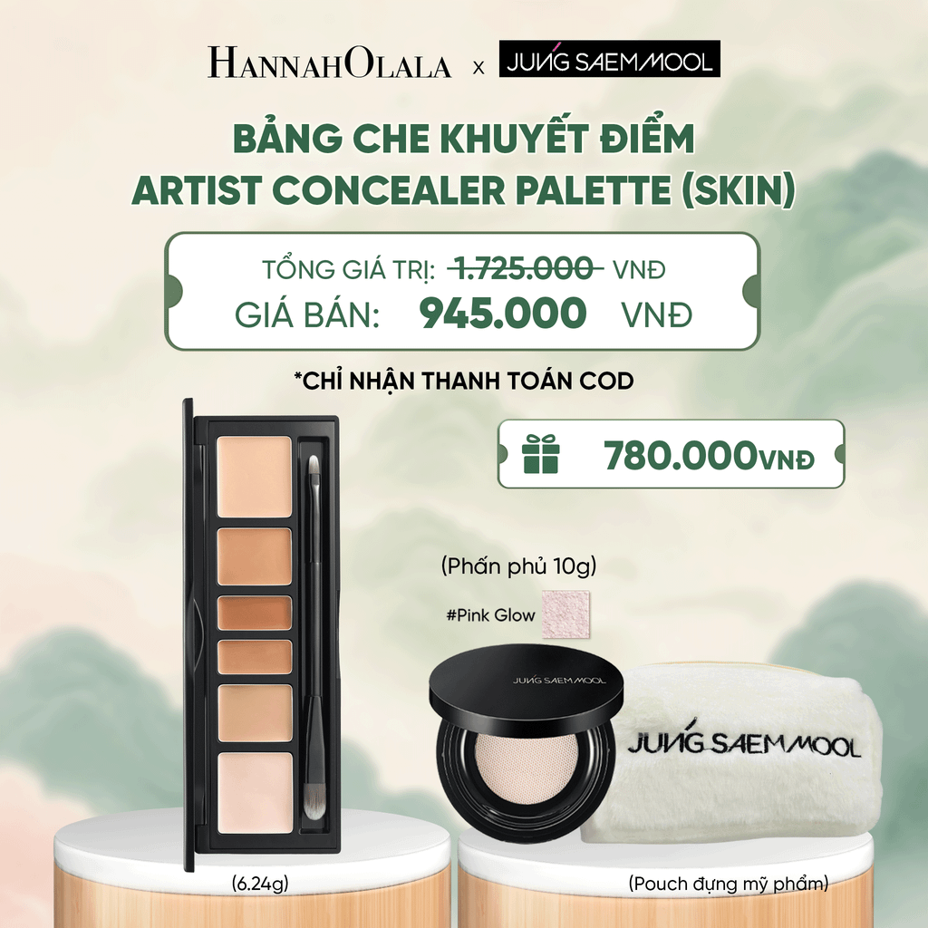  BẢNG CHE KHUYẾT ĐIỂM ARTIST CONCEALER PALETTE - A1280 