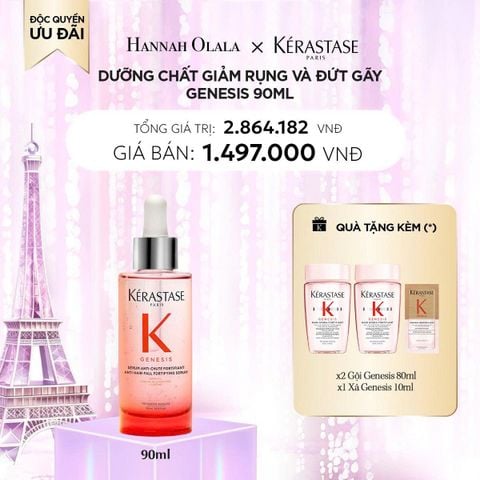  A1_DEAL 1: DƯỠNG CHẤT GIẢM RỤNG VÀ ĐỨT GÃY GENESIS 90ML 