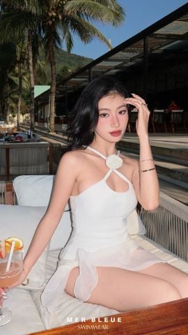  A525_DEAL 9: SET ĐỒ BƠI 02 MÓN ROSA BODYSUIT - MERBLEUE SWIMWEAR 