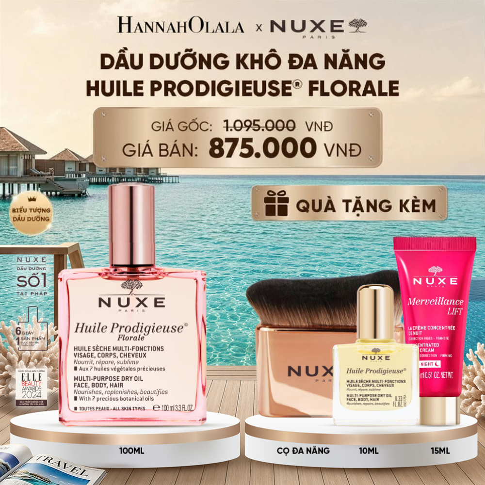  DẦU DƯỠNG KHÔ ĐA NĂNG NUXE HUILE PRODIGIEUSE® 100ML (CHỌN HƯƠNG) 